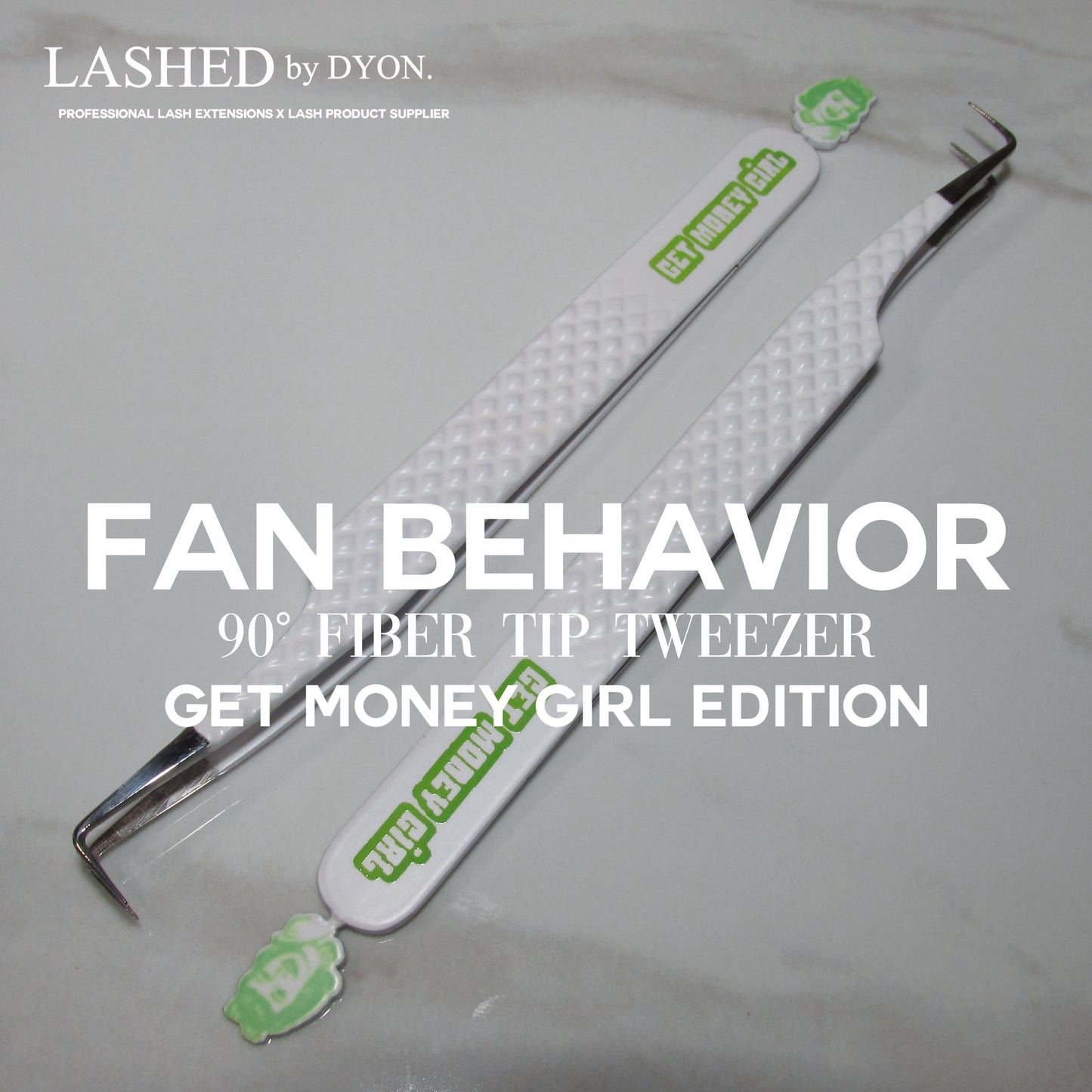 Fan Behavior – 90° Fiber Tip Volume Tweezer