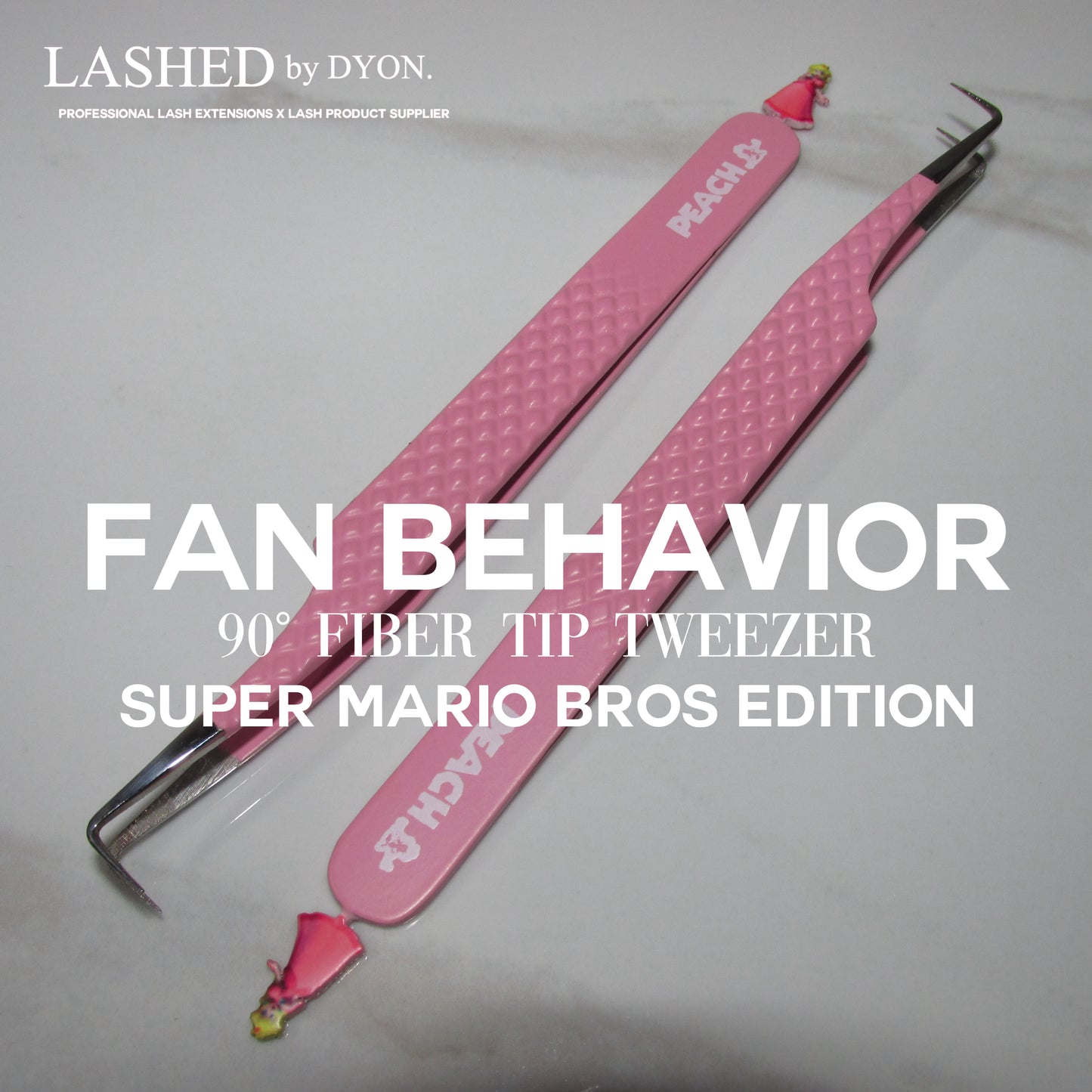 Fan Behavior Fiber Tip Tweezer