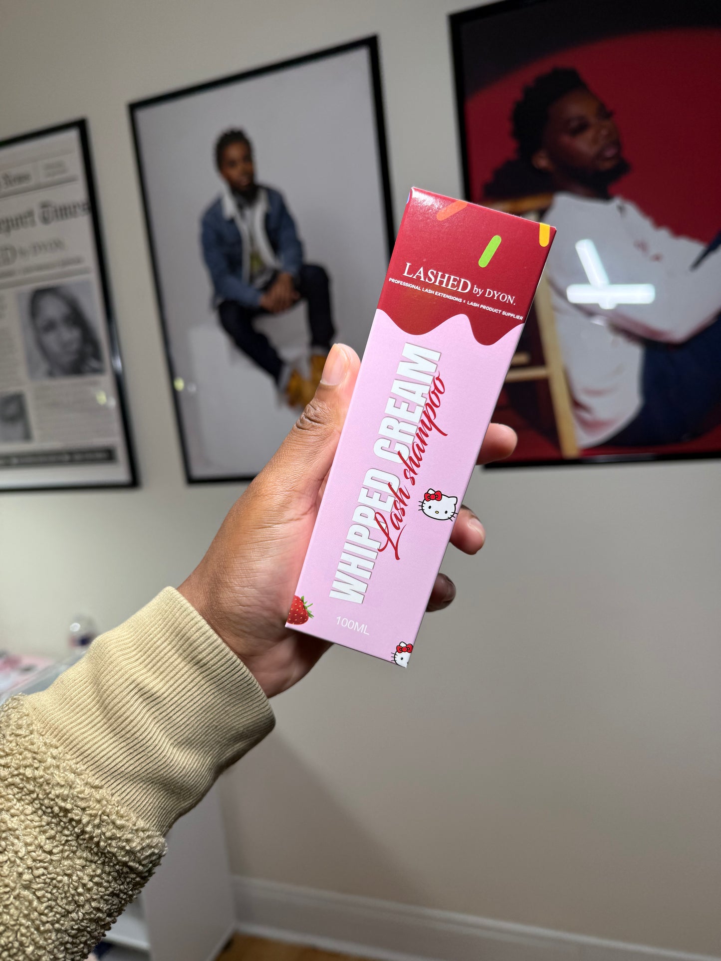 Whipped Cream Lash Shampoo 100ml