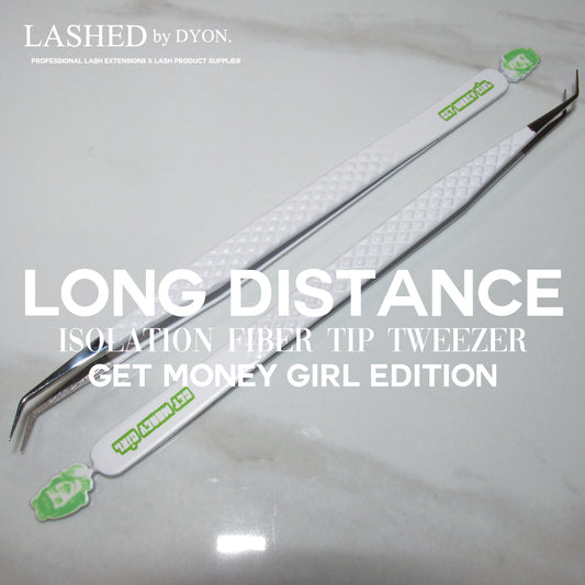 Long Distance Fiber Tip Tweezer