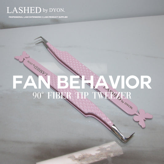 Fan Behavior – 90° Fiber Tip Volume Tweezer