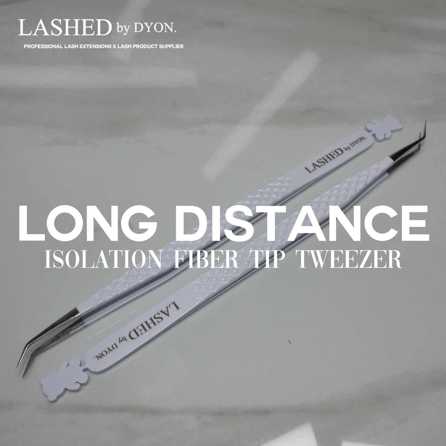 Long Distance Fiber Tip Tweezer