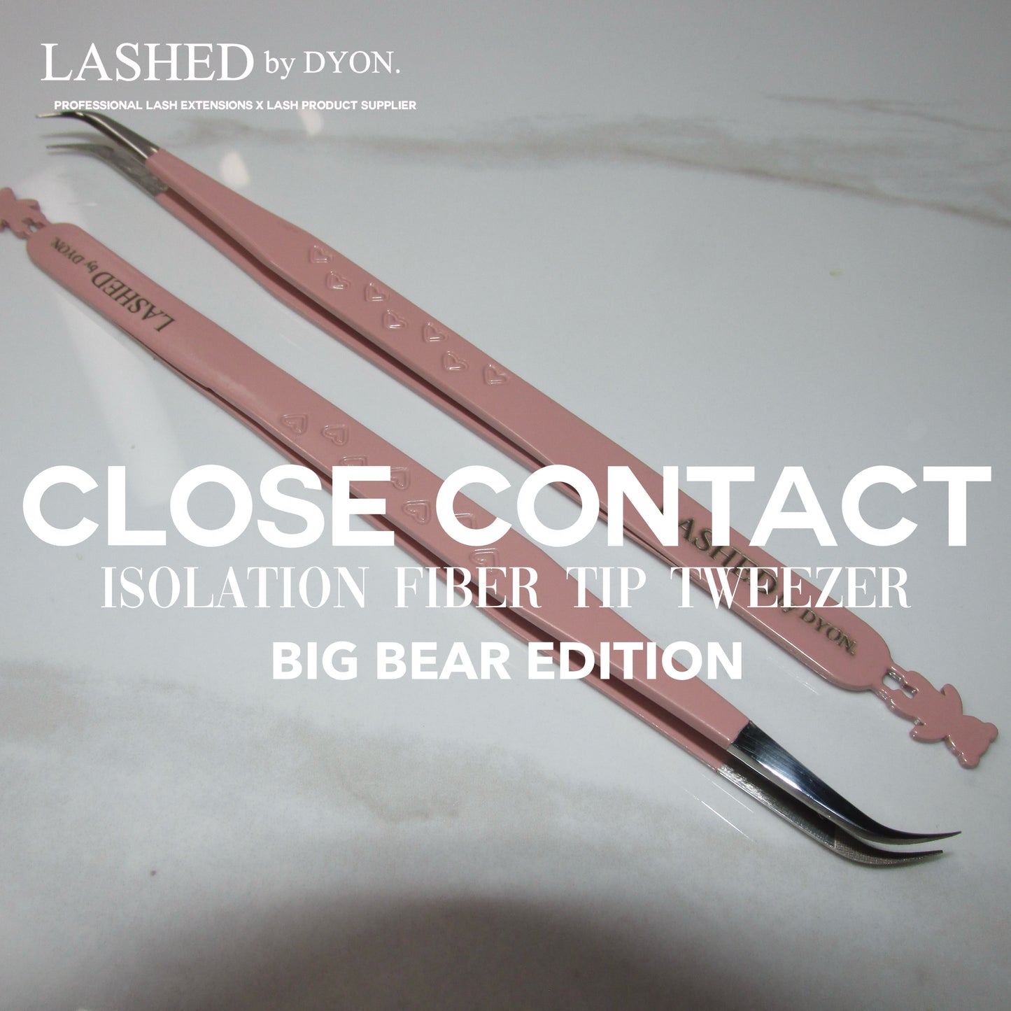 Close Contact Fiber Tip Tweezer