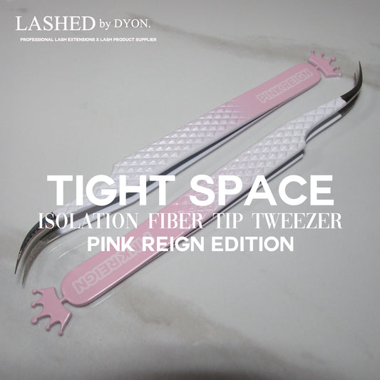 Tight Space Fiber Tip Tweezer