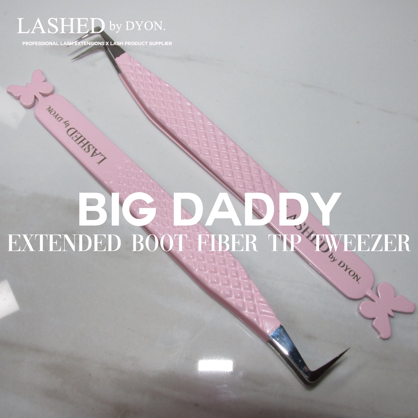 Big Daddy – Extended Boot Fiber Tip Tweezer